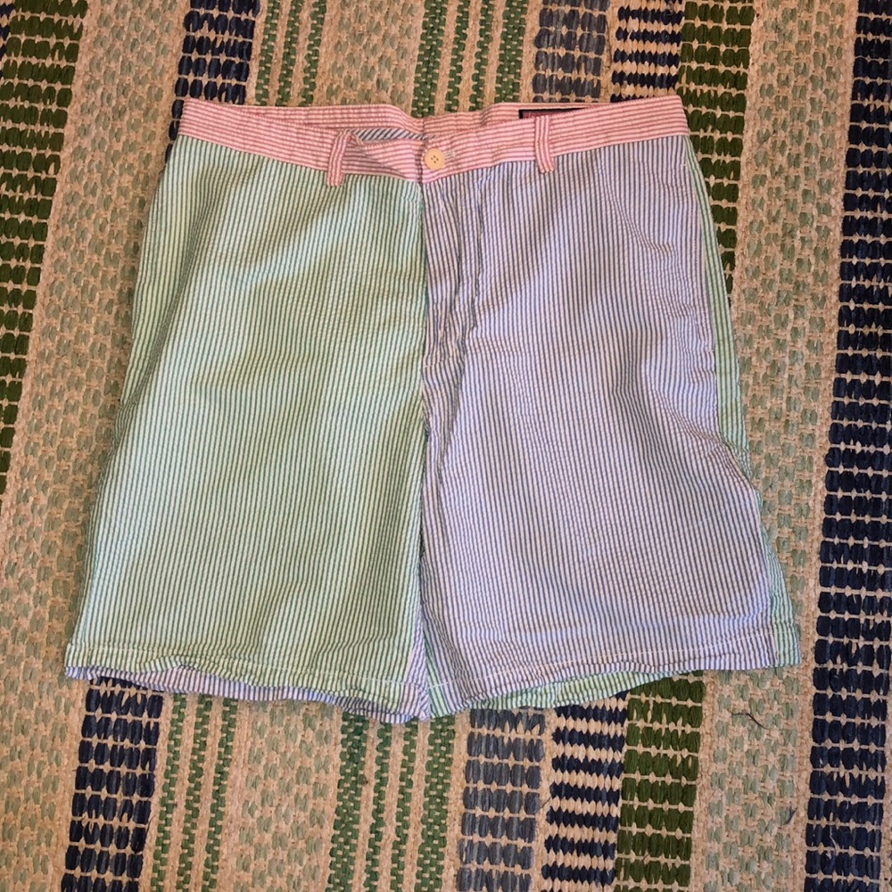Vineyard vines men’s seersucker party shorts